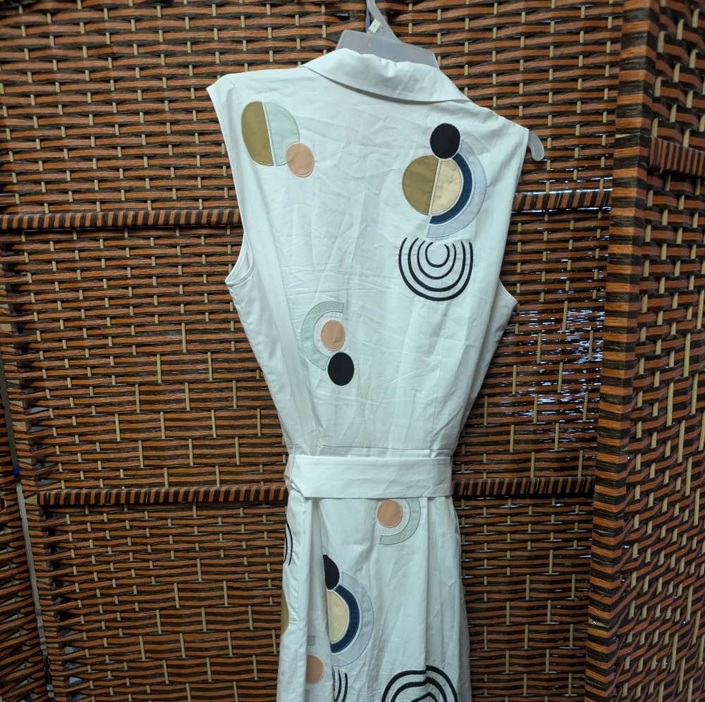 Lafayette 148 New York geometric dress - Picture 4 of 8